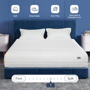 <span class=keywords><strong>Matelas</strong></span> de lit en mousse de latex haute densité confortable avec massage 3 zones, pliable et compressible, fabricant de meubles pour la maison - Product Image 2