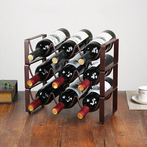 Rak Anggur Kombinasi, Rak Anggur Merah, Rak Anggur Restoran Hotel, Tempat Penyimpanan Anggur - Product Image 3