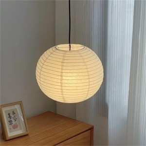 Phổ Biến Trang Trí Nội Thất Handmade Gạo Giấy Đèn Lồng Đèn Chùm Trong Nhà Trung Tâm Mua Sắm Nhà Hàng Hiện Đại Giấy Mặt Dây Chuyền Đèn - Product Image 6