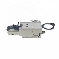 Réseau Ethernet Cat6A Ftp Bouclier sans outil Stp Ftp 8P8C Rj 45 Connecteur Cat 6A Rj45 Prise modulaire