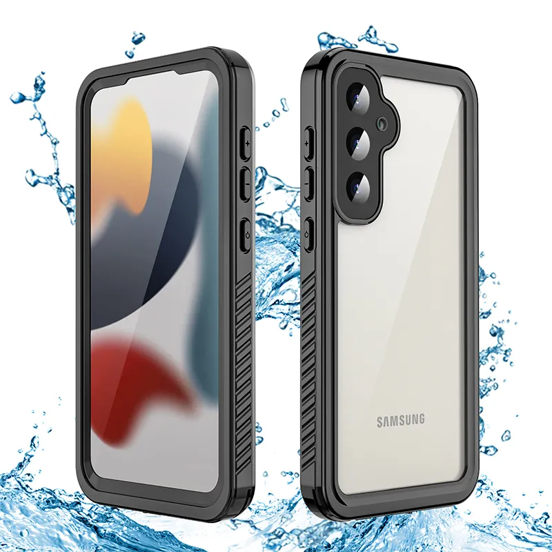 Dustproof snowproof waterproof case for Samsung galaxy S23 FE IP68 grade under water swimming sealed bag phone cover