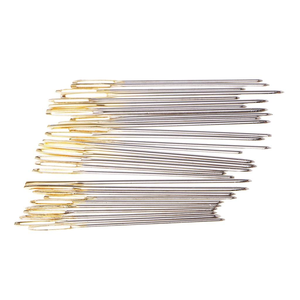 25Pcs/lot Stainless Steel Large Eye <b>Sewing</b> Needles <b>Sewing</b> Pins Tools <b>Set</b> Home DIY Crafts Household <b>Sewing</b> Accessories - Product Image 3