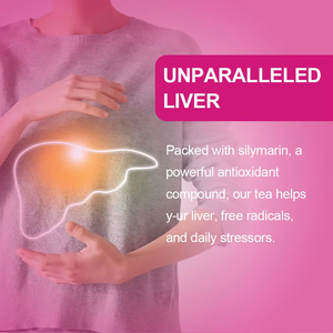 OEM ODM Ready to Ship Milk Thistle Tea Bags Natural Silymarin Herbal Blend Supports <b>Liver</b> Health Wellness - Product Image 2