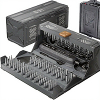 VMAN TOOLS 180 1 Jeu de tournevis magnétiques de précision en acier au tungstène, garantie 3 ans, pour vis de machine, clés mixtes, robustes