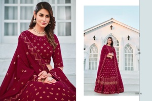 Nouveau Lehenga Choli brodé semi-cousu exclusif pour les festivals et les fêtes du fournisseur indien - Product Image 3