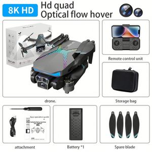 โดรนถ่ายภาพทางอากาศแบบพับได้ รุ่นใหม่ AE7 มอเตอร์ไร้แปรงถ่าน สำหรับผู้เริ่มต้น วัสดุพลาสติก ระยะบิน 200 เมตร ความละเอียด 4K พร้อมรีโมทคอนโทรล - Product Image 6