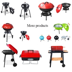 Griglia a Carbone Rotonda a Forma di Pallone da Calcio da 12 Pollici <span class=keywords><strong>per</strong></span> Barbecue e Affumicatura - Product Image 6