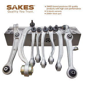 SAKES OE:4M0407152H, pieza al por mayor de fábrica de alta calidad, sistemas de suspensión automática, reparación de brazo de Control de pista, repuesto para AUDl Q5 A8 VW - Product Image 3