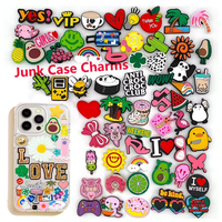 Nouveaux charms tendance pour filles pour étuis de rangement, vente en gros, personnalisables DIY, motifs alimentaires, animaux, dessins animés, charms pour étuis de rangement en vrac