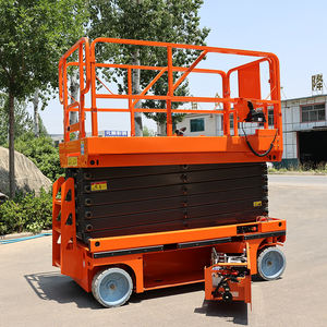 Última fábrica, Mini mesa elevadora eléctrica autopropulsada automática, elevador de tijera hidráulico para vehículos pequeños de China - Product Image 5