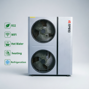 Pompe à chaleur air-eau R32/05ZR/16.8kW Chauffage Refroidissement A+++ EVI -35.C 220V 380V CE CB OEM - Product Image 4