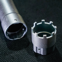 Outils de réparation d'amortisseurs KARLION Ohlins KYB Showa OLIVER, tube en acier sans soudure argenté, tube interne de l'amortisseur