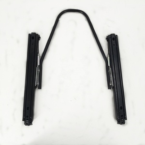 التدرج قابل للتعديل النسيج الأحمر ألياف الكربون سباق مقاعد السعر المنخفض ماكس جودة سيارة الألياف الزجاجية مقعد مع منزلق مزدوج - Product Image 5