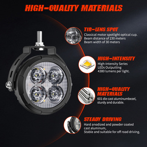 Lo más nuevo, 3,5 pulgadas, estroboscópico, ámbar, retroiluminado, lámpara antiniebla para <span class=keywords><strong>Moto</strong></span>, luces auxiliares para motocicleta <span class=keywords><strong>Adventure</strong></span> para BMW 1250 GS <span class=keywords><strong>Adventure</strong></span> - Product Image 2