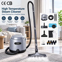 Nettoyeur Vapeur Portable à Chauffage Rapide pour Tapis, Canapés et Tissus d'Ameublement – Aspirateur Humide/Sec pour Taches et Déversements