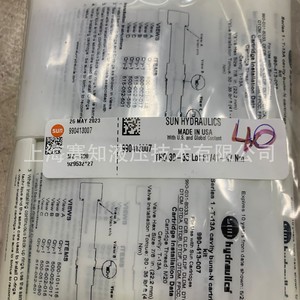 990-413-007 Sun Hydraulics USA Componentes de Sellado Nueva Condición - Product Image 4