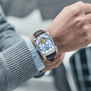 GUANQIN GJ16108 Luminous Hands Hollowed Watch 30M Life Waterproof Sapphire Glass <strong>Automatic</strong> Mechanical <strong>Chronograph</strong> for Men - Product Image 5
