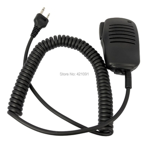 <span class=keywords><strong>2</strong></span> Pin PTT hoparlör MIC, mikrofon IC-V8 IC-V82 IC-F3 SL25 V80 Cobra Vertex VX-200 Walkie Talkie - Product Image 3