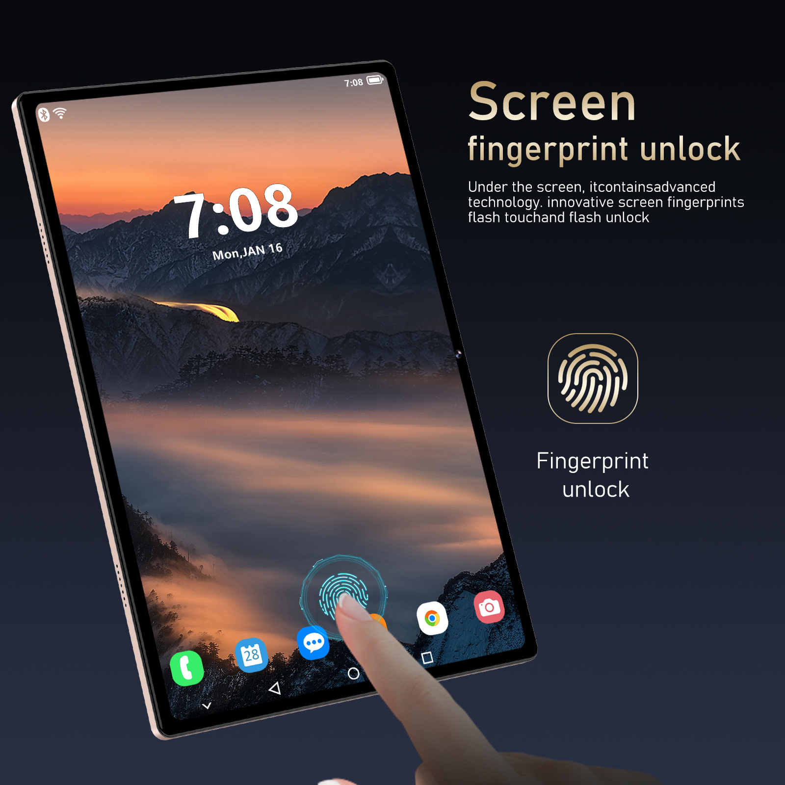 ゲーミングタブレット Android 13 16GB RAM 512GB ROM Android