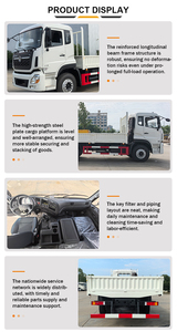 ขายส่งรถบรรทุกขนาดกลางแบบพื้นเรียบ DONGFENG รถบรรทุกขนส่งสินค้าขนาดเล็ก ขับเคลื่อน 6x4 ใช้เชื้อเพลิงดีเซล พวงมาลัยซ้าย - Product Image 6
