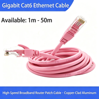 Cable de Red SFTP Cat6A con Conector RJ45 8P8C Chapado en Oro, Reduce la Atenuación para una Conexión Fluida de Alta Velocidad