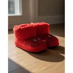 <b>Spiderman</b> Home Cotton <b>Slippers</b> Comfy Bootie for Adults Genderless - Product Image 6