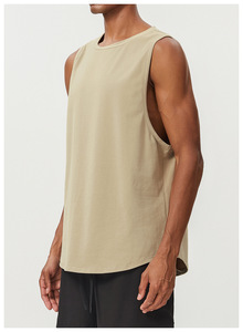 Flexjoy Ropa Deportiva al por Mayor, Camiseta Deportiva sin Mangas para Hombre, para Correr, Fitness, Gimnasio, con 95% Algodón - Product Image 4