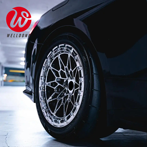 Nuevas Llantas de Aleación Forjadas Cromadas Beadlock 5x120 5x114.3 5x112 40mm ET Cóncavas Profundas para Automóviles 520Li 525i 530i 530e 545e - Product Image 3