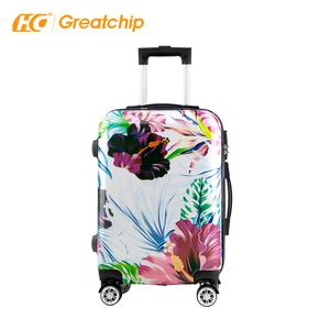 Carry-On Đi Du Lịch Hộp Hành Lý Không Thấm Nước ABS + PC Tùy Chỉnh In Xe Đẩy Trường Hợp Cứng Shell Hành Lý Đặt Vali - Product Image 2