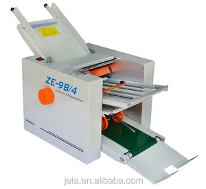 [JT-ZE-9B/4] Professional High Speed Leaflet Paper Folder Machine Automatic Letter Envelope Brochure Paper Folding Machine