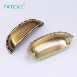Cabinet Antique Handle <strong>Shell</strong> Pulls Drawer <strong>Knobs</strong> - Product Image 1