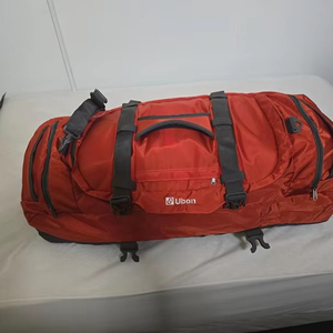 Free sample 65L 85L 115L Lightweight Waterproof Sports Travel Duffle Bag Foldable Weekender Bag for Women <b>Men</b> With <b>Shoe</b> Pocket - Product Image 4