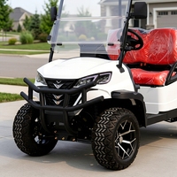 Meilleures ventes : Buggy électrique de tourisme certifié CE, 48V, 5-6 places, poids à vide supérieur à 90 kg, vitesse de 30-50 km/h