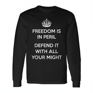 Camiseta de manga larga Freedom Is In Peril, defiéslu con todo tu poder - Product Image 2