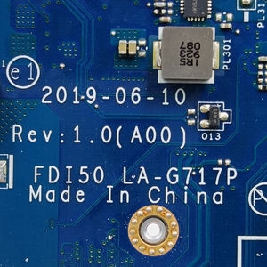 Original nuevo para Dell Inspiron 3490 3590 3790 5494 5594/Vostro 3490 3590 placa base i3-10110U 030C13 FDI50 LA-G717P - Product Image 4