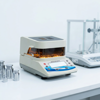 Nouvel Analyseur d'Humidité Halogène RS232 2026, Hydromètre de Sol, Capacité 100g, Précision 0.001g, Hydromètre Halogène LCD