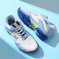 Zapatos de Bádminton Personalizados Premium para Hombre y Mujer, Diseño Transpirable con Absorción de Impactos, Antideslizantes, Resistentes al Desgaste, Zapatos Profesionales