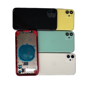 เคสฝาหลังพร้อมปุ่มเปิดปิดและปุ่มปรับระดับเสียง  กระจกแบตเตอรี่  อะไหล่เปลี่ยนทดแทน สำหรับ iPhone 11 รุ่นขายดี - Product Image 4