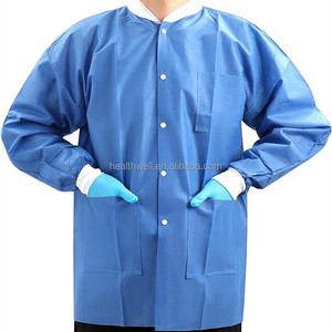 Seragam rumah sakit <span class=keywords><strong>SMS</strong></span> sekali pakai, jaket <span class=keywords><strong>Lab</strong></span> gigi mantel <span class=keywords><strong>Lab</strong></span> sekali pakai - Product Image 6