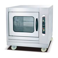 LYROE Commercial Restaurant industriel électrique en acier inoxydable, commande automatisée combinée four à vapeur à 6 couches