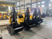 Godet hydraulique à grappin MONDE pour excavatrice, idéal pour le dragage des canaux fluviaux et les projets de retrait de silt