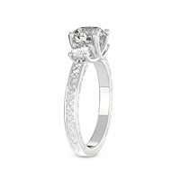 Bague en or 18 carats avec diamant de laboratoire, bagues de fiançailles et de mariage, diamant certifié IGI, véritable bague en diamant de laboratoire