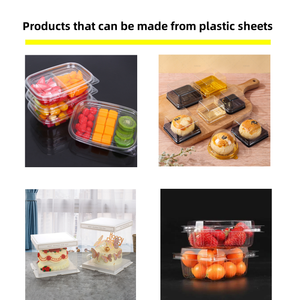 Chất lượng cao nhỏ vỉ Máy ép nhựa Pallet máy làm hoàn toàn tự động ABS nhựa chân không hình thành máy - Product Image 5