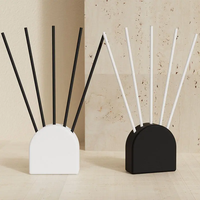 Diffuseur d'arômes sans liquide C&H Custom Shape Home Scent, support en céramique et béton