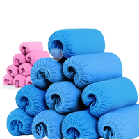Protège-chaussures jetables GeneralCare antidérapants et durables en CPE non tissé, 100 paires/paquet, taille unique pour la plupart des chaussures, usage médical