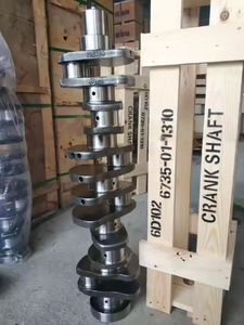 6735-01-1310 6151-31110 Wa320-3 Wa250-3 Pc200-7 6D102 เพลาข้อเหวี่ยง อุปกรณ์เสริมเครื่องยนต์ดีเซล - Product Image 2