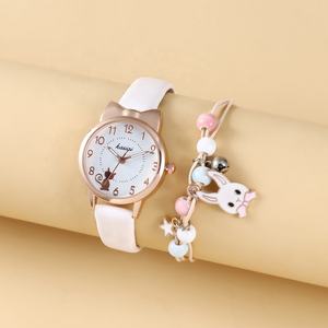 Casual Fashion <strong>Teenager</strong> <strong>Watch</strong> Cute Cartoon Rabbit Bracelet Cat Cartoon Girls Female Student Magnet <strong>Watch</strong> - Product Image 3