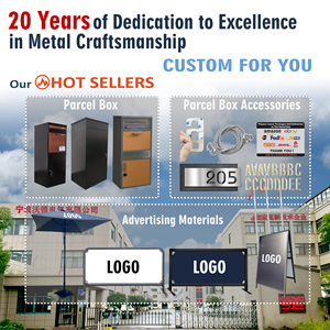 Boîte aux lettres intelligente pour <span class=keywords><strong>colis</strong></span>, en bois grainé, pour livraison extérieure - Product Image 5