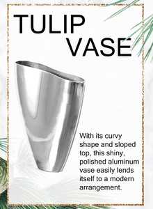 Premium Quality Aluminum Flower <b>Vase</b> Durable and Lightweight for Home and Office Decor Suitable for Long Stem and <b>Small</b> Flowers - Product Image 6