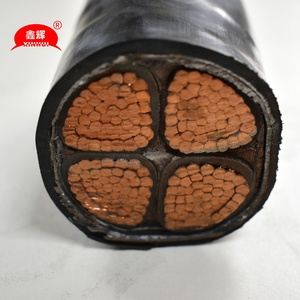 Câble d'alimentation souterrain blindé en cuivre XLPE 4 conducteurs 95 mm 120 mm 0,6/1 kV avec gaine en PVC - Product Image 4